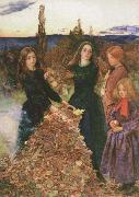 Sir John Everett Millais autumn leaves china oil painting reproduction